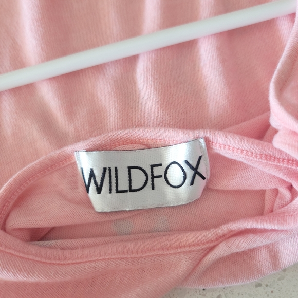 Wildfox Bon Voyage Pink Tank Top - Picture 3 of 6